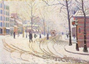 Boulevard De Clichy 1886 — Paul Signac