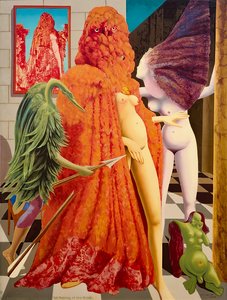 The Robing Of The Bride — Max Ernst