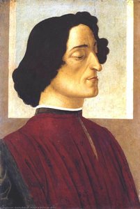 Portrait Of Giuliano De' Medici — Сандро Ботичели