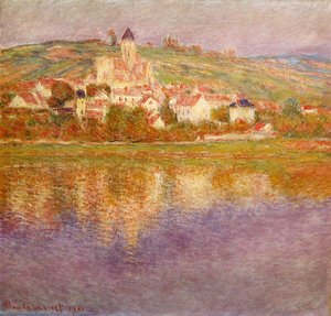 Vetheuil At Sunset