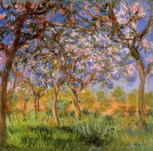 Giverny In De Lente — Claude Monet