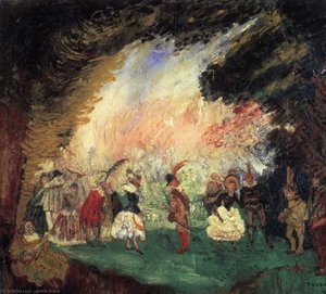 Le Jardin D' Amour — James Ensor