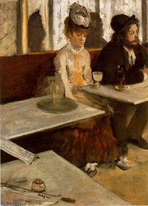 L'labsinth, Musee D'orsay, Paris — Edgar Degas