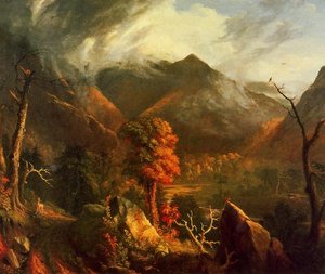 Peace At Sunset (also Known As Evening In The White Mountains) — Thomas Cole
