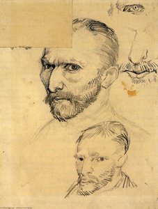 Two Self-portraits And Several Details — Vincent Willem Van Gogh