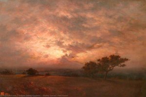 Stormy Sunset, New Forest — William Sidney Goodwin
