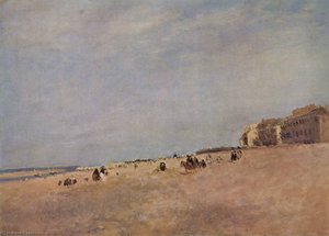 German Der Strand Von Rhyl — David Cox