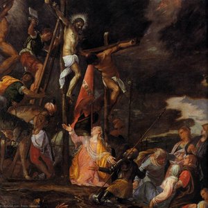 Korsfestelsen (detalj)