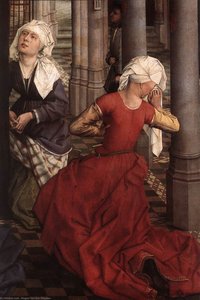 Seven Sacraments Altarpiece (detail) (9) — Rogier Van Der Weyden