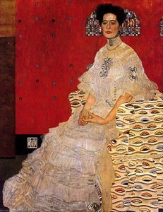 Bildnis Fritza Riedler, 1906 - Österreichische Galerie, Vienna — Gustav Klimt