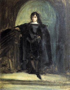Self-portrait As Ravenswood — Eugène Delacroix