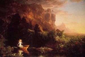 The Voyage Of Life: Childhood — Thomas Cole