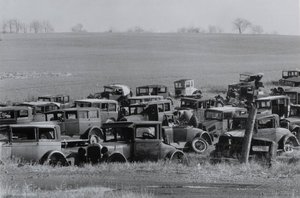 Joe's Auto Graveyard, Pennsylvania — Walker Evans