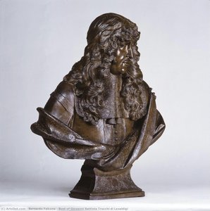 Bust Of Giovanni Battista Trucchi Di Levaldigi — Bernardo Falcone