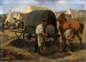 Farriers Of The 17th Regiment — Samuel Henry Gordon Alken