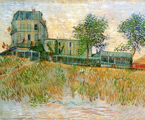 The Restaurant De La Sirene At Asnieres — Vincent Willem Van Gogh