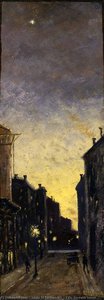 Fifty Seventh Street — Louis Michel Eilshemius