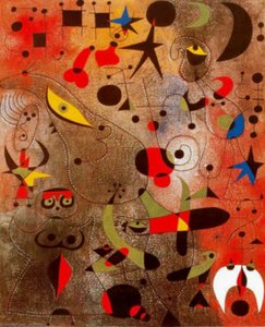 Constellation; Awakening At Dawn — Joan Miró