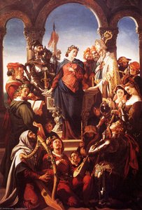The Spirit Of Chivalry — Daniel Maclise