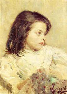 A Girl — Boris Michailowitsch Kustodijew, Impressionism