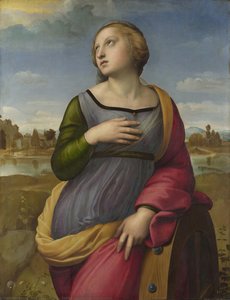Saint Catherine Of Alexandria — Raphael Coxcie