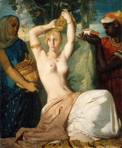 La Toilette D'esther — Théodore Chassériau