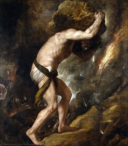 Sisyphus — Titian Ramsay Peale Ii, Renaissance Painting