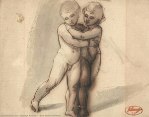Two Nude Children — George Romney