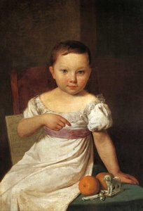 Portrait Of Nastya Havskaya — Alexei Venetsianov