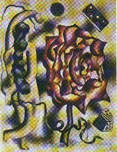 The Woman With The Pink — Fernand Léger