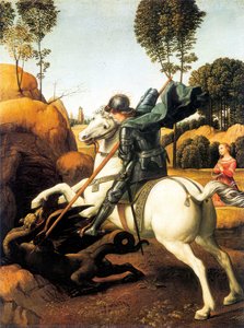 St. George And The Dragon — Raphael