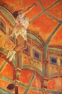 La La At The Cirque Fernando, Paris — Edgar Degas