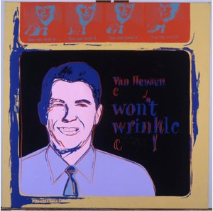 Ads: Van Heusen (ronald Reagan) — Andy Warhol