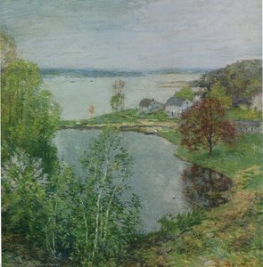The Red Maple — Willard Leroy Metcalf