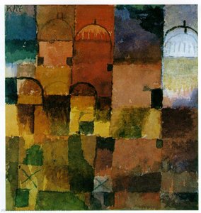Flora On Rocks Sun — Paul Klee