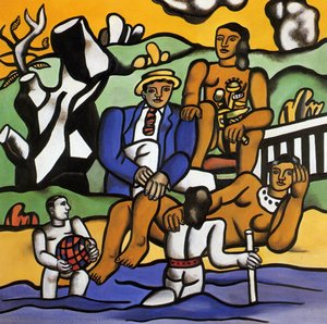 The Outing In The Country — Fernand Léger