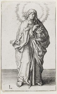 St. John — Lucas Van Leyden, Northern Renaissance