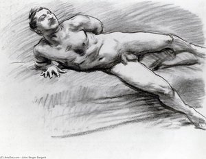 Reclining Nude — John Singer Sargent