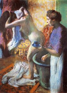 The Cup Of Tea (breakfast After Bathing) — Edgar Degas