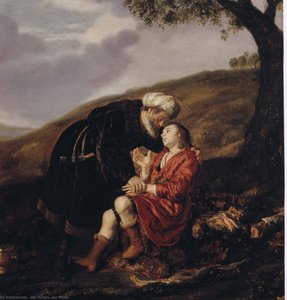Abraham And Isaac Before The Sacrifice — Jan Victors