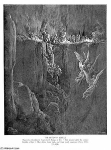 Det Syvende Cirkel — Gustav Doré