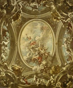 An Allegory Of Dawn — Giovanni Antonio Pellegrini