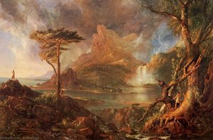 A Wild Scene — Thomas Cole