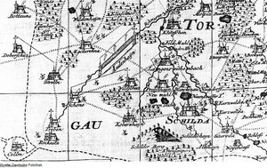 Karte Der Ämter Liebenwerda Und Schlieben Von Petrus (8) — Pieter Schenck