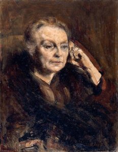 Portrait De La Mère De L'artiste De Trois Quarts — Lesage Pierre Alexis