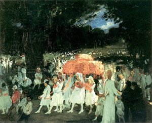 May Day In Central Park — George Wesley Bellows, Ashcan School