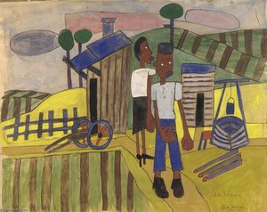 Farm Couple — William H. Johnson