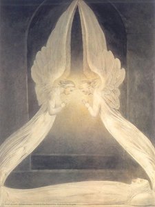 Christ In The Sepulchre, Guarded By Angels — William Blake