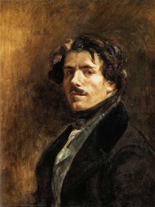 Self-portrait — Eugène Delacroix