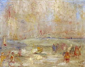 Carnaval Sur La Plage 1 — James Ensor
